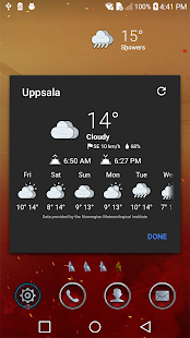 IM Silver Theme for Chronus Weather Icons - náhled