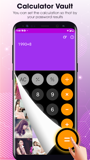 Screenshot Hide photos - Calculator