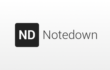 Notedown small promo image