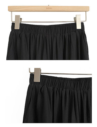 Title 6, High Waist Wide Leg Pants Korean Style Casual L...