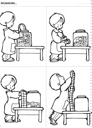 طفل يحافظ على نظافة غرفته رسومات للتلوين Img222