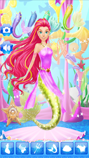 Mermaid Salon Dress up Game For Girls(圖5)-速報App
