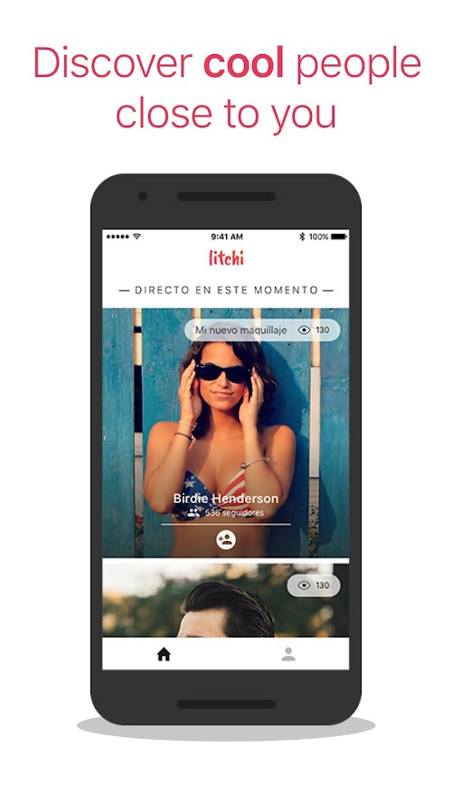 Android application Litchi screenshort