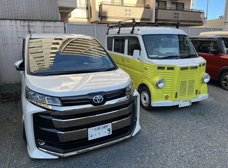 ノアの10月も宜しくお願いします・さむい季節になりましたね・京都嵐山高雄パークウェイ・ノア90系・JACK高雄MTに関するカスタム事例の投稿画像1枚目