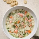 Salmon Chowder was pinched from <a href="http://www.eatingwell.com/recipes/salmon_chowder.html" target="_blank">www.eatingwell.com.</a>