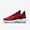 jordan "why not?" zer0.4 pf university red / black / white / metallic gold