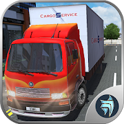 Transporter Truck Cargo Driver  Icon