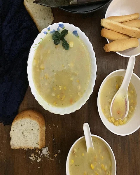 Sweet Corn Soup [500 Ml] [Serve 2]