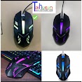 Chuột Game Đen Led 7 Màu