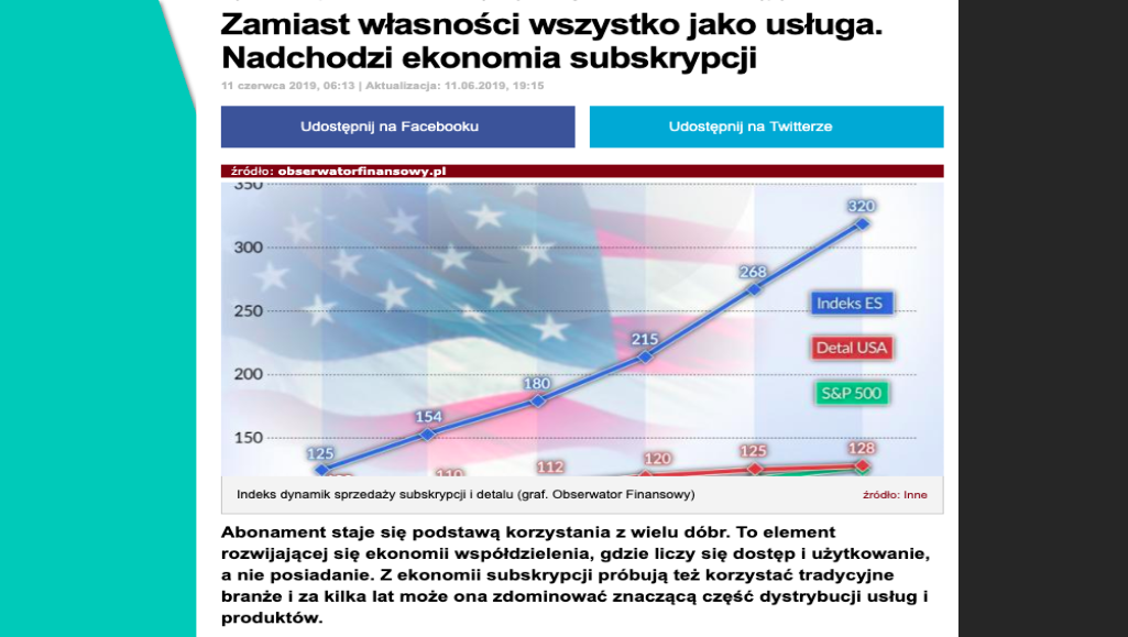 abonament w służbie Twojej wolności