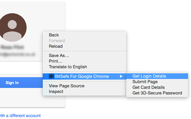 BitSafe For Google Chrome