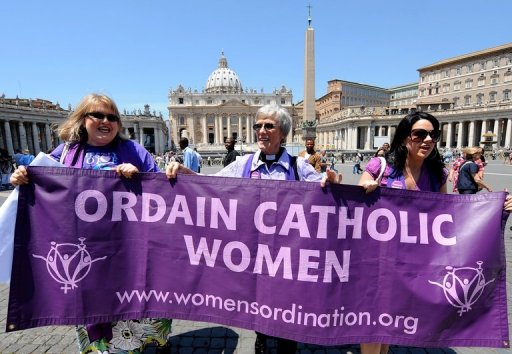 Clerical Whispers Catholic Women In Ordination Protest At The Vatican