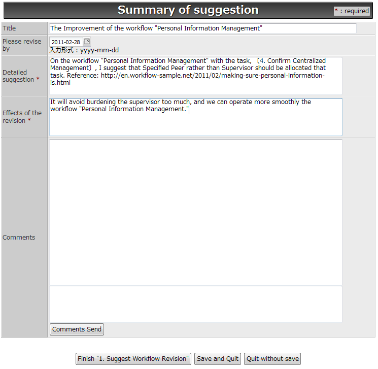 Workflow Sample A Workflow For Revising Workflows