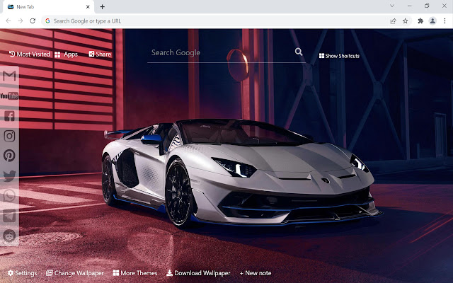 Lamborghini Wallpaper HD New Tab