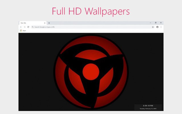 Sharingan Full HD New Tab