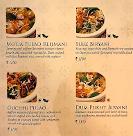 Dum Pukht - ITC Sonar menu 2