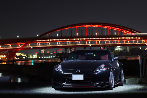 フェアレディz Z34の神戸大橋 夜の車真撮影 一眼レフ 光の魔術師 イルコに関するカスタム メンテナンスの投稿画像 車のカスタム情報はcartune