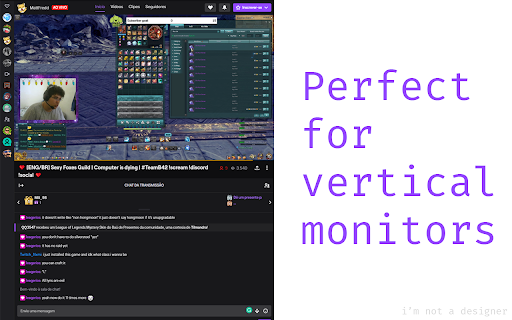 Twitch Vertical