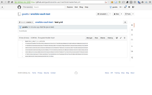 Ansible Vault Decryptor