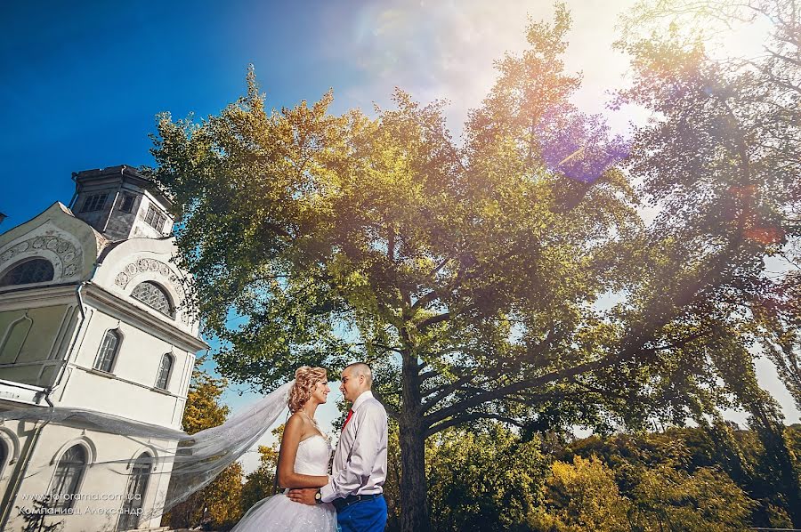 Fotograf ślubny Aleksandr Kompaniec (fotorama). Zdjęcie z 7 października 2015