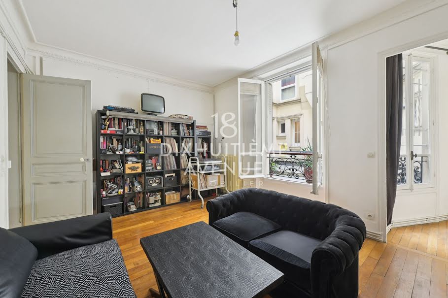 Vente appartement 2 pièces 41 m² à Paris 18ème (75018), 335 000 €