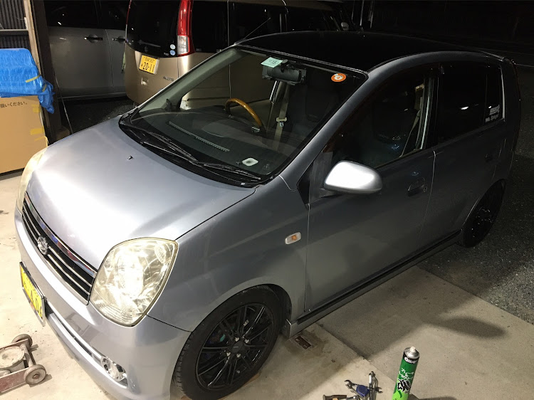 ミラアヴィの#車検・ヘッドライトバルブ交換・#車高調整に関するカスタム事例の投稿画像5枚目