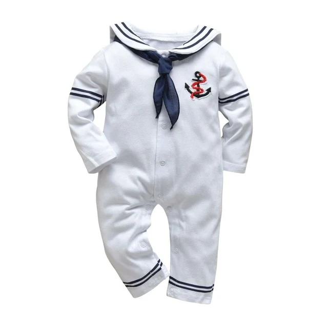 Title 11, Baby jongens cartoon jumpsuit met lange mouwen ...