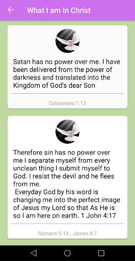 Screenshot Prayer Companion