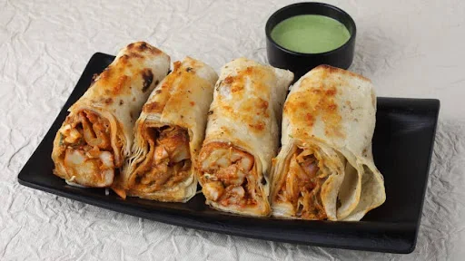 Punjabi Garlic Chaap Roll