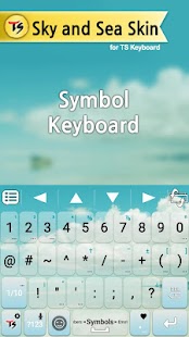 Sky and Sea for TS Keyboard - náhled