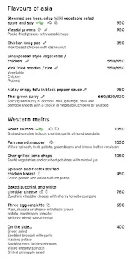 The Red Brick Room  - The Westin Sohna Resort & Spa menu 6