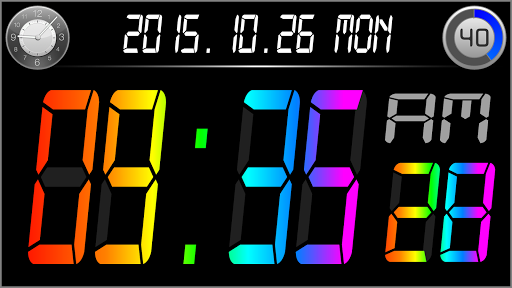 Rainbow Alarm Clock Free