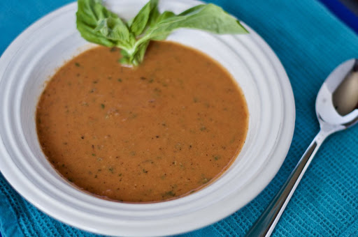 The coconut milk adds the perfect amount of creaminess and sweetness to this delicious soup. Just add grilled cheese for a full meal, or a salad creation for a healthier option.