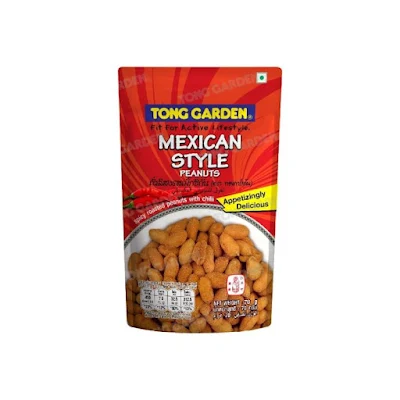 Tong Garden Peanuts - Mexicanstyle - 70 g