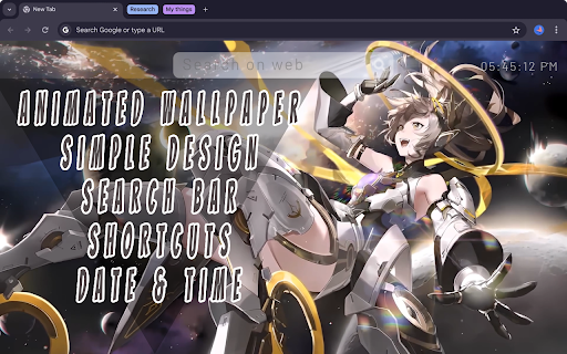 Nanami - Star Trail Live Wallpaper