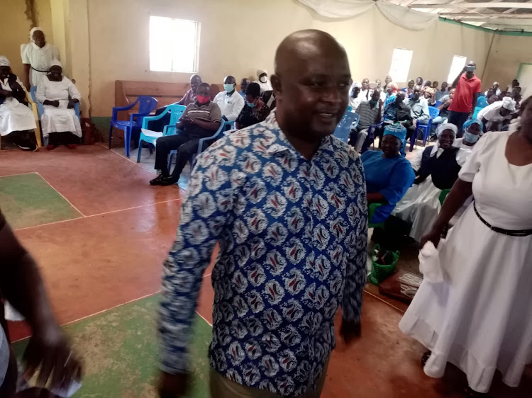 Nominated MP Godfrey Osotsi at Madira PAG on November 1/2021