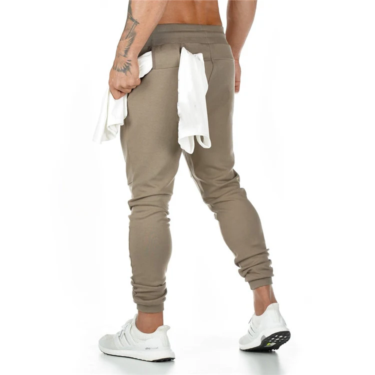 Sports pants men's hanging towel running training pants