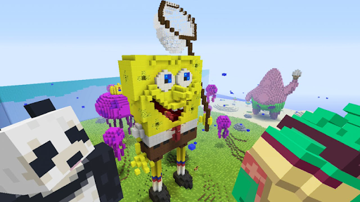 Mods  maps Bikini Bottom House for MCPE