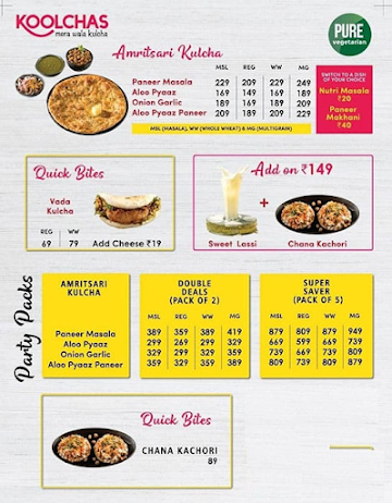 KOOLCHAS menu 