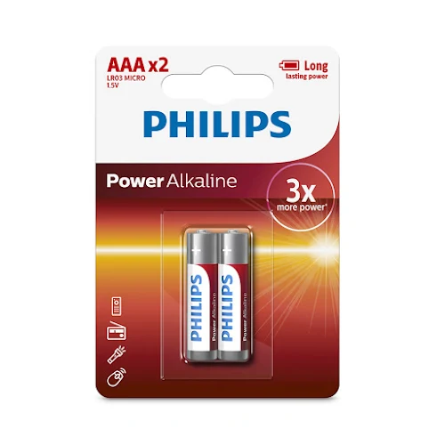 Pin Philips LR03P2B (2 viên AAA)