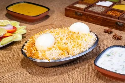 Egg Biriyani (Non Veg Rice)