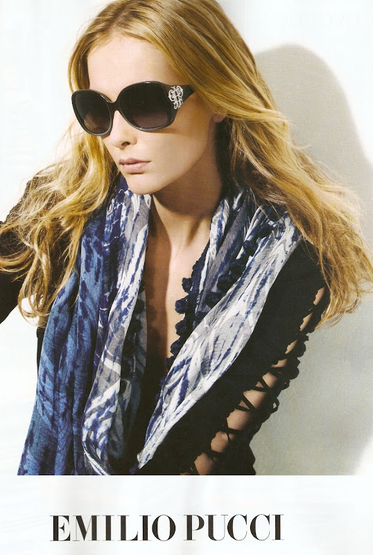 Emilo Pucci Eyewear, campaña primavera verano 2011