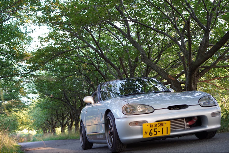 カプチーノの一眼レフ初心者・加治川治水記念公園・オープンドライブに関するカスタム事例の投稿画像8枚目