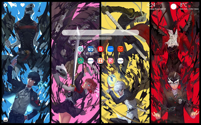 Persona 5 New Tab Wallpaper HD