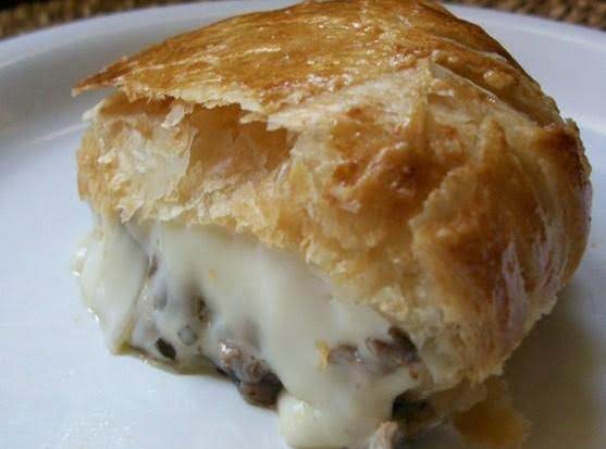 Savory Mushroom Brie En Croûte image