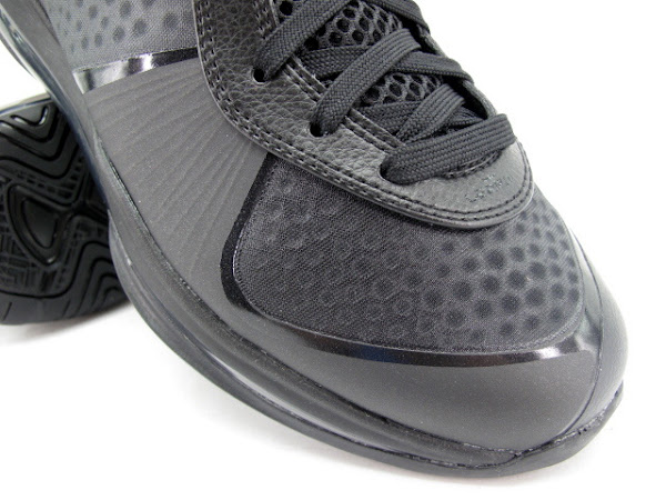 Nike LeBron 8 V2 8211 Black on Black 456849001 8211 Detailed Look