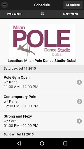 Milan Pole Dance Studio-Dubai