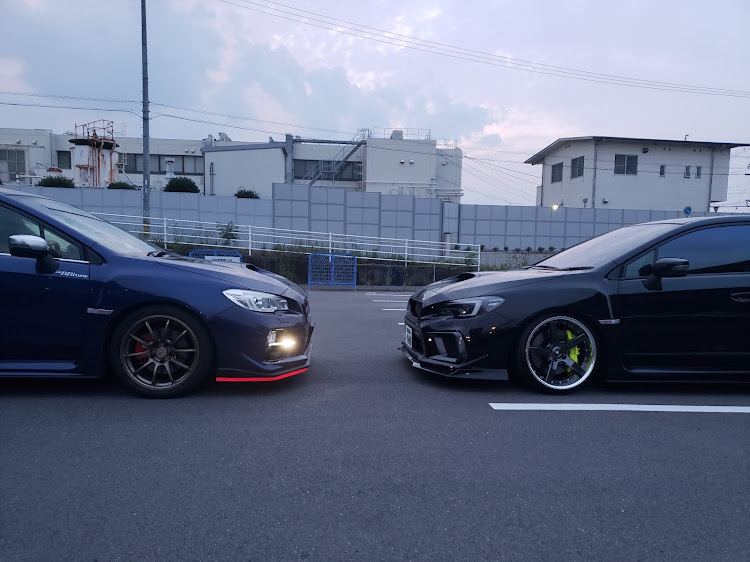 WRX S4のフォロワーさんとコラボ・ありがとうございました・暑かった・一体どこまで？・赤福氷に関するカスタム事例の投稿画像6枚目