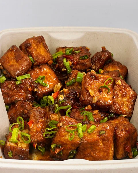 Korean Style Fried Tofu