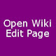 Open Wiki Edit Page